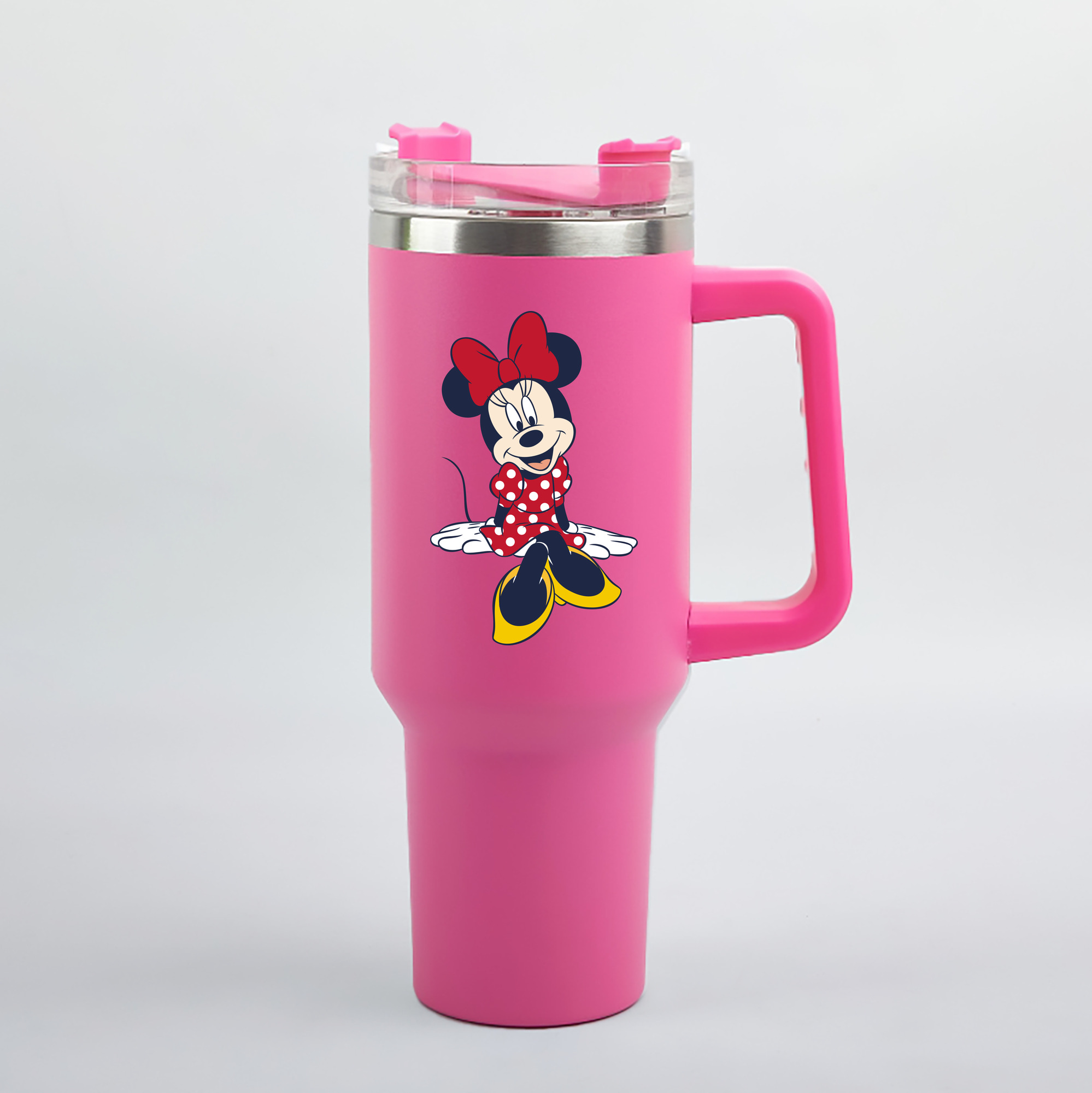 （画像用） ミッキーマウス Mickey Mouse 1200mL車用タンブラー（カラープリント）